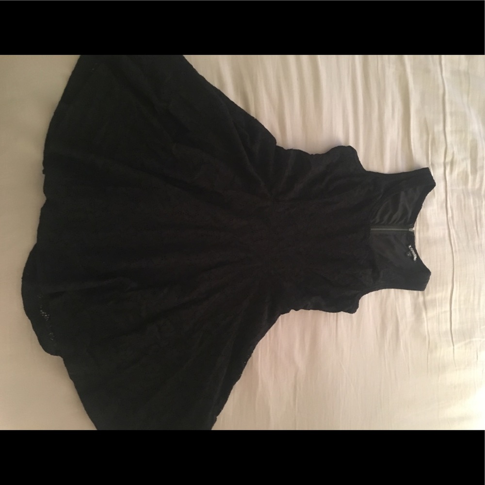 Express Black Cocktail Dress